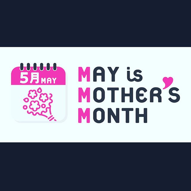 三密を避けるべく、「母の日」を1日だけでなく、1ヶ月間に分散する「母の月」＂MAY is MOTHER‘s MONTH　今年の5月は「母の月」らしいです♪♪お母さんにお花を^ ^